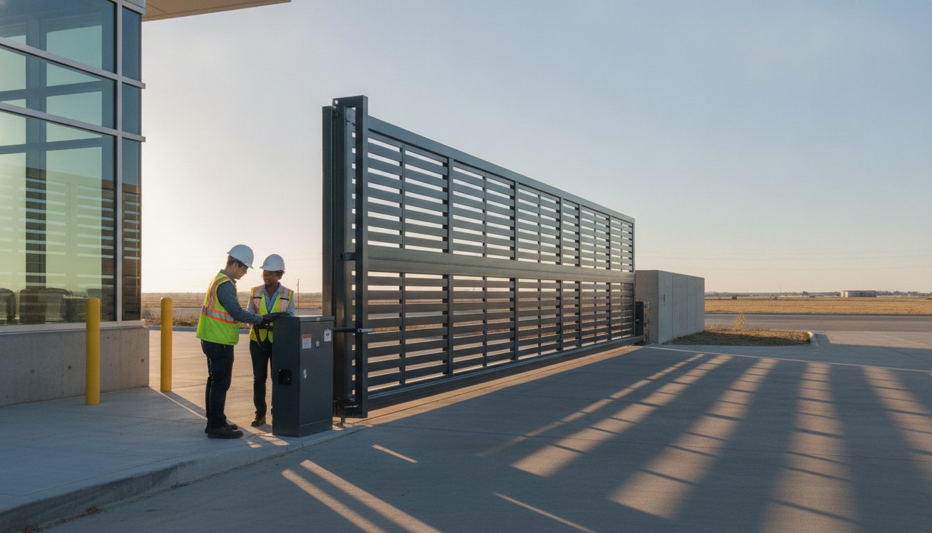 High-Performance Commercial Gate Installation in Dallas: A Technical Guide
