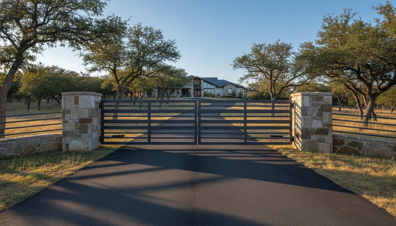 Custom Driveway Gates in Argyle, TX: Engineering for North Texas Longevity